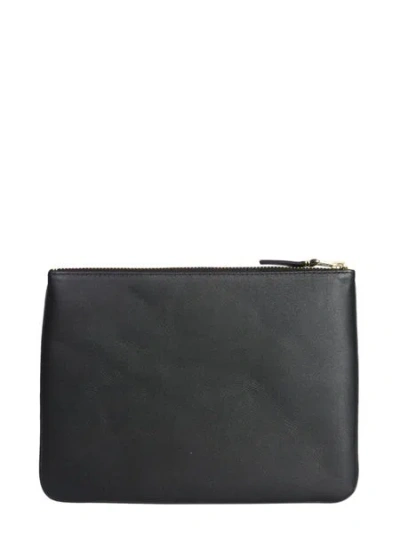 Comme Des Garçons Wallet Sleek Canvas Wallet Pouch