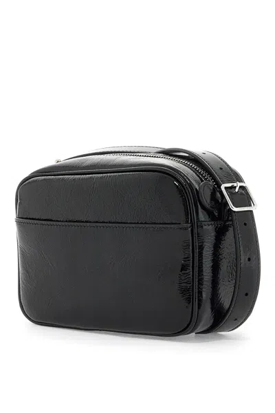 Courrèges Women's Camera Bag Reedition Naplack In Black