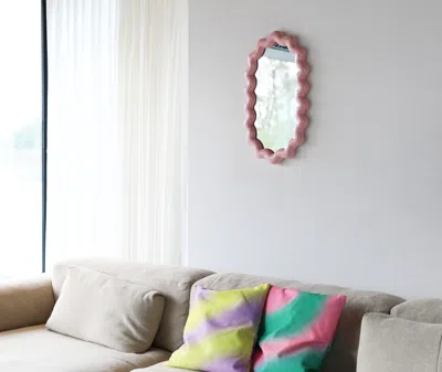 &k Amsterdam Mirrors And Clocks Pink Uni