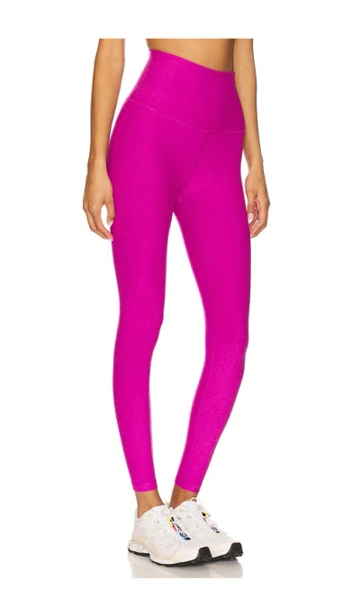 Beyond Yoga Spacedye Spin Out Legging In Pink