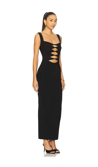 Herve Leger Alessia Gown In Black