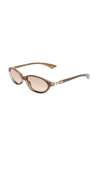 Le Specs Duskfall 55mm Oval Sunglasses