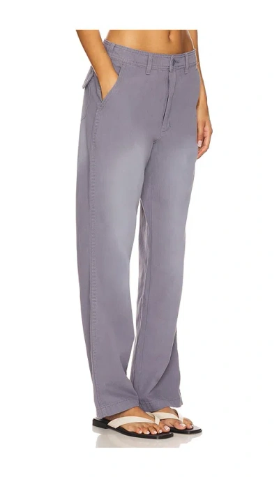 Lioness Workwear Pant In Purple