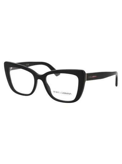 Dolce & Gabbana Black Acetate Glasses