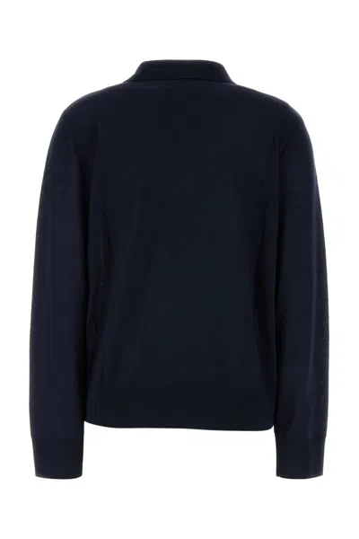 Dsquared2 Dark Blue Wool Polo Shirt