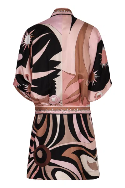 Pucci Emilio  Printed Silk Dress