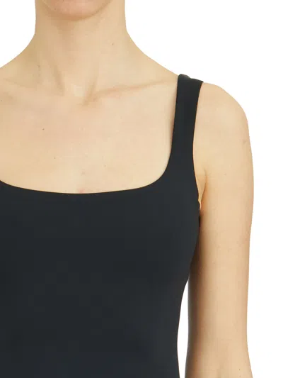 Entire Studios Square-neck Bodysuit In Black