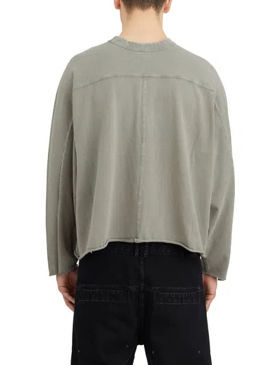 Entire Studios T-shirt Heavy Ls Tee Rhino In Gray