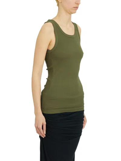 Entire Studios Tank Top Rib Military In Green