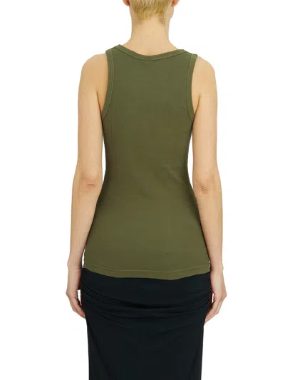Entire Studios Tank Top Rib Military In Green