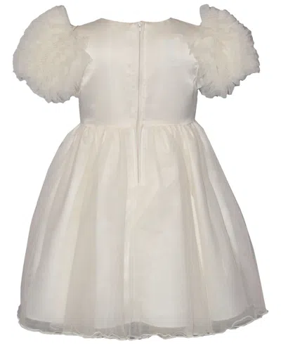 Bonnie Jean Toddler And Little Girls Puff Sleeved Party Dress In Neutral