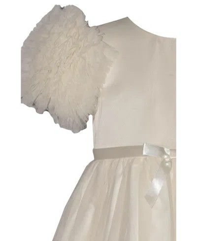 Bonnie Jean Toddler And Little Girls Puff Sleeved Party Dress In Neutral