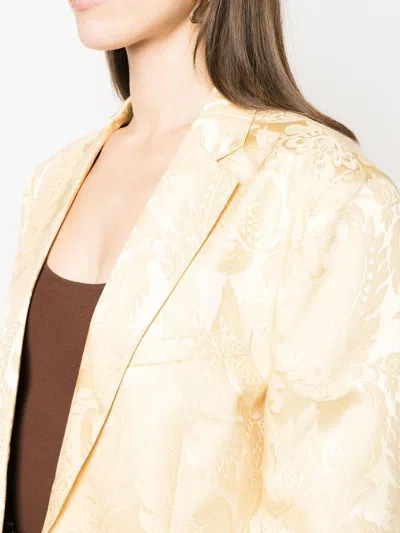 Etro Patterned-jacquard Single-breasted Blazer