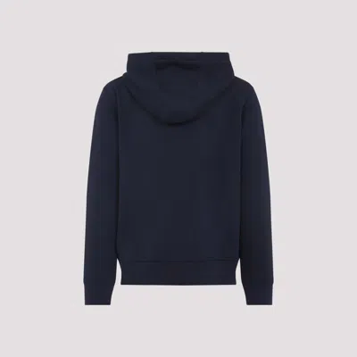 Etro Zipped Hoodie Sweatshirt In Blue
