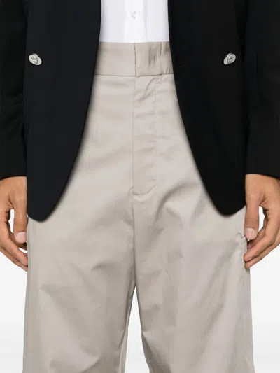 Fendi Straight-leg Trousers In Neutral