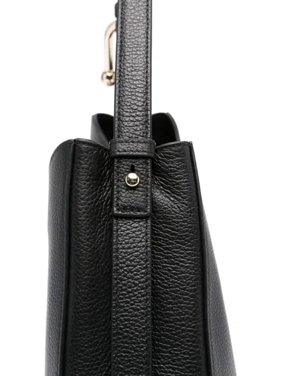 Furla Cloud Structured Hobo Bag With Metal Hardware