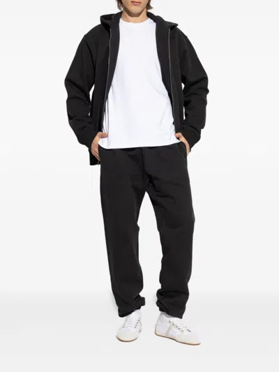 Givenchy Relaxed-fit Black Zip-up Hoodie With Drawstring Hood