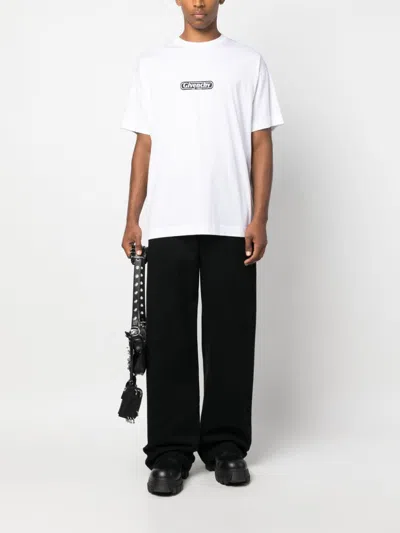 Givenchy Logo Cotton T-shirt In White