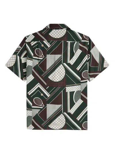 Ralph Lauren Geometric-print Short-sleeve Shirt