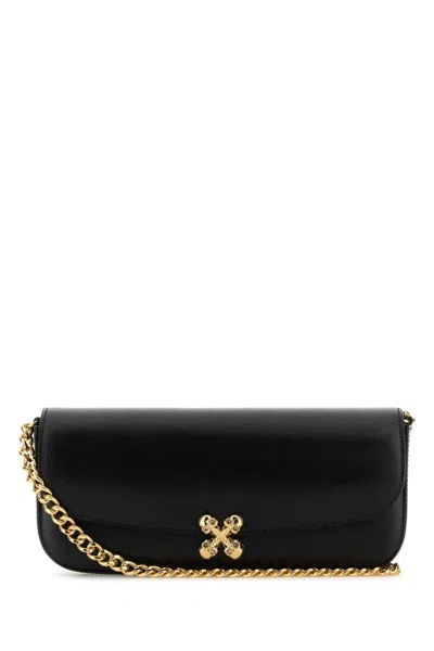 Alexander Mcqueen Small Skull Flower Crossbody Bag With Chain Strap And Gold-tone Hardware