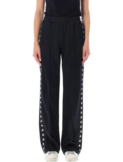 Golden Goose Dorotea Track Pants With Star Bands In Black