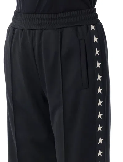 Golden Goose Dorotea Track Pants With Star Bands In Black