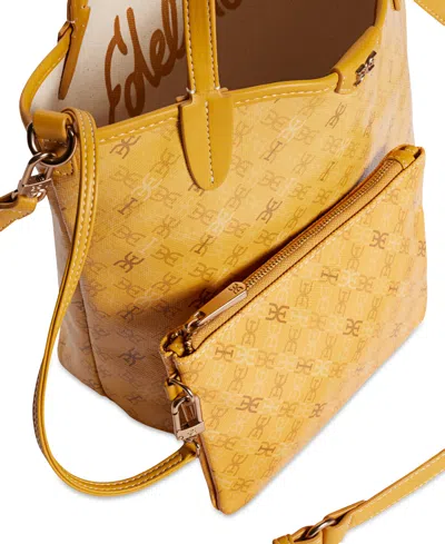 Sam Edelman Harper Small Shopper Tote In Yellow