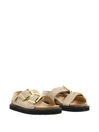 Allsaints Buckle-detail Platform Sandals