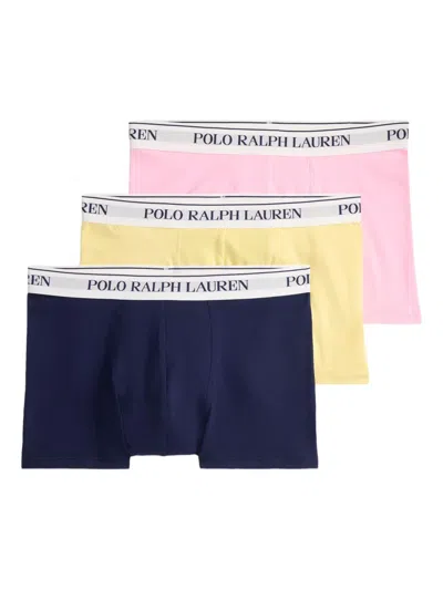 Polo Ralph Lauren Cotton-blend Boxers (pack Of Three) In Multi