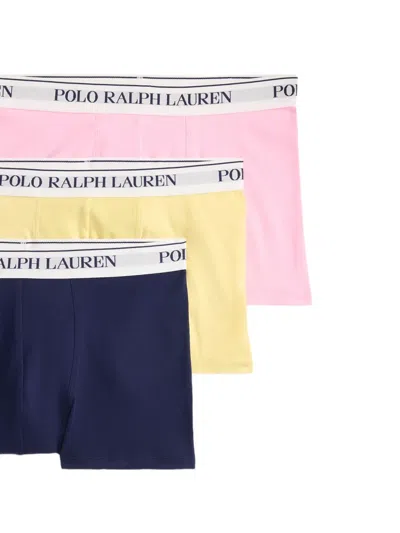 Polo Ralph Lauren Cotton-blend Boxers (pack Of Three) In Multi
