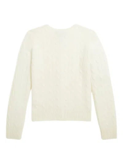 Polo Ralph Lauren Cashmere Cardigan In Neutral