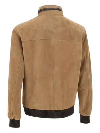Volfagli Zip-fastening Suede Jacket