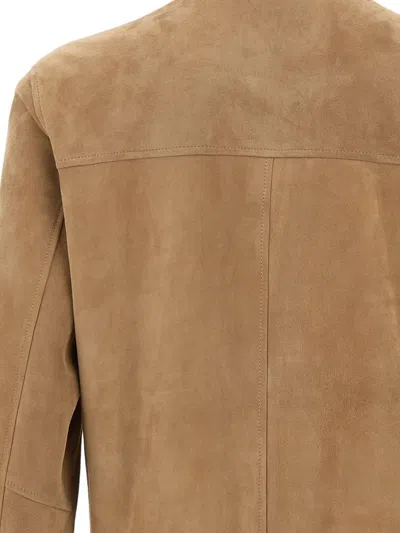 Volfagli Zip-fastening Suede Jacket