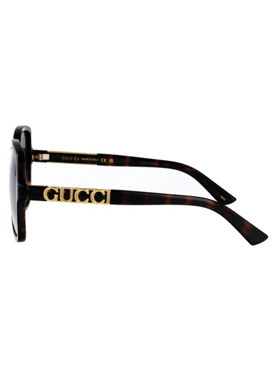 Gucci Havana Acetate Sunglasses