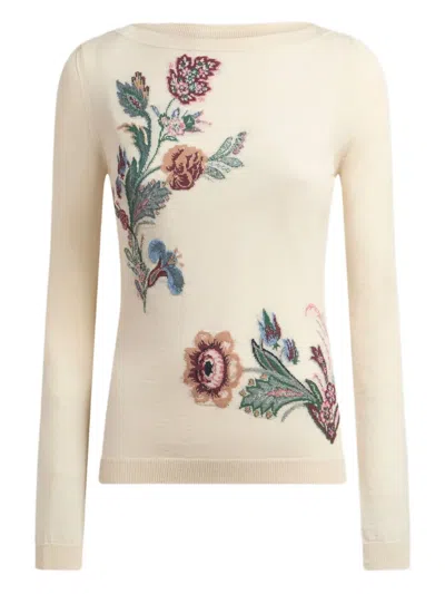 Etro Wool-blend Jacquard Sweater