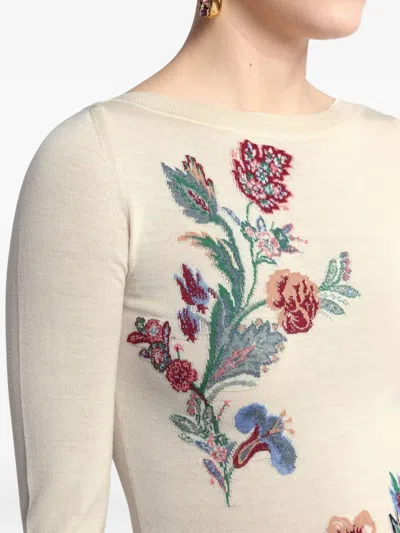 Etro Wool-blend Jacquard Sweater