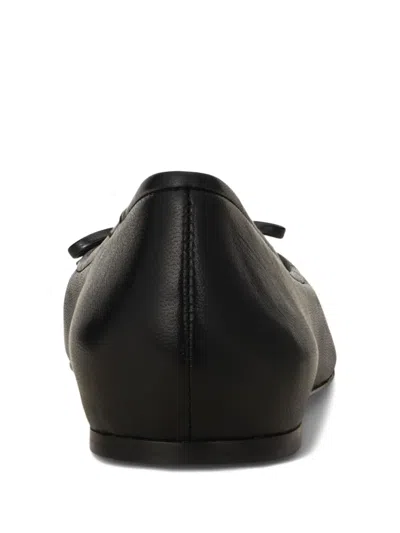 Polo Ralph Lauren Bow-detail Pointed-toe Ballet Flats