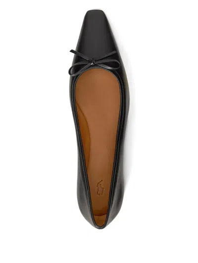Polo Ralph Lauren Bow-detail Pointed-toe Ballet Flats