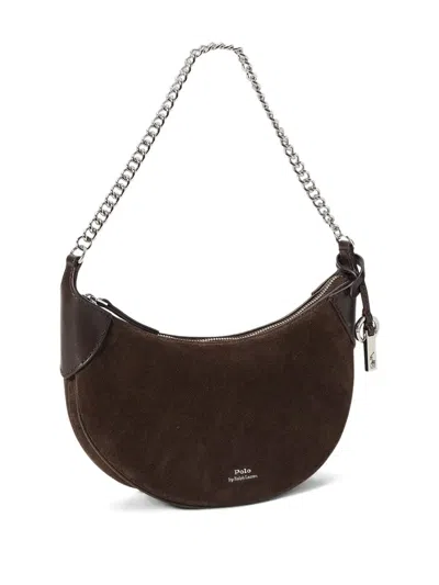 Polo Ralph Lauren Polo Id Suede Mini Chain Bag