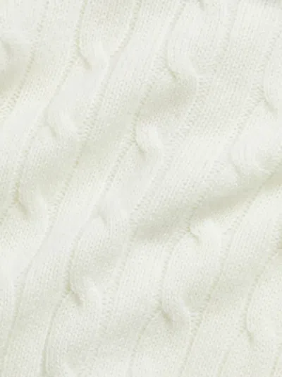 Polo Ralph Lauren Cashmere Cardigan In White