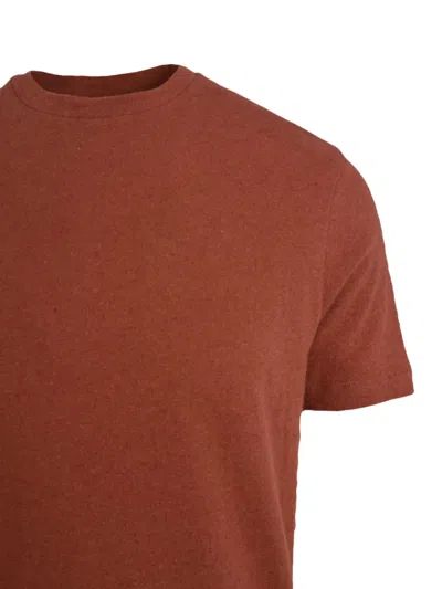 Altea Round-neck T-shirt In Brown