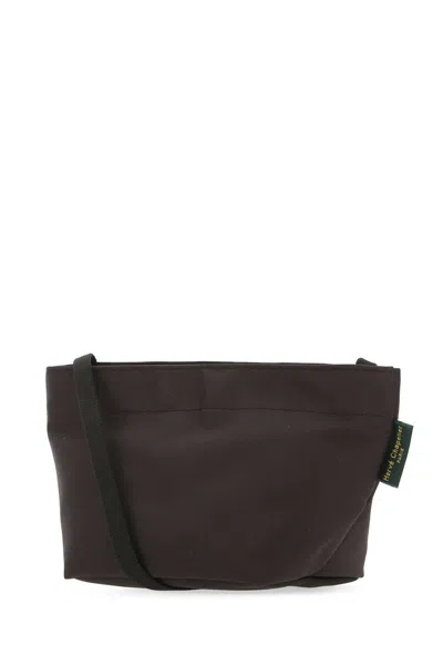 Herve Chapelier Hervé Chapelier Brown Canvas Crossbody Bag