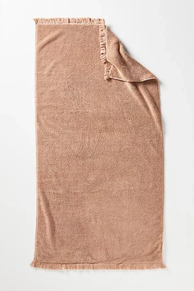 Anthropologie Plush Turkish Cotton Towel Collection