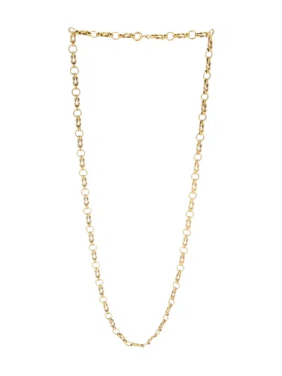 Pre-owned Hermes 18kt Yellow Gold Audierne Necklace