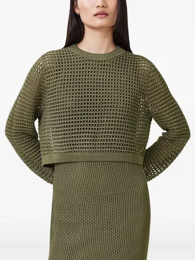 Allsaints Open-knit Midi Dress