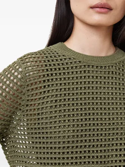 Allsaints Open-knit Midi Dress