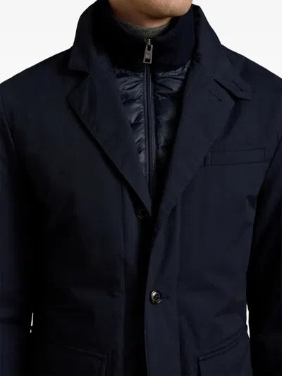 Ralph Lauren Kensington Hybrid Down Jacket In Blue