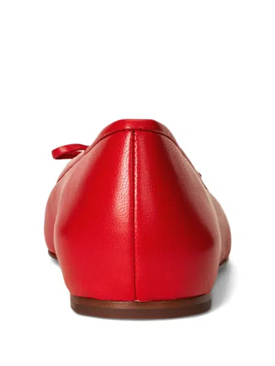 Polo Ralph Lauren Leather Flat Ballet Flats