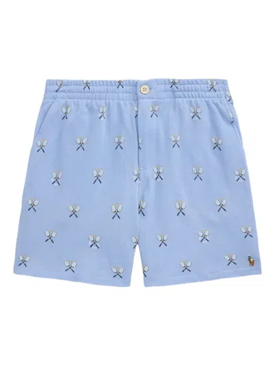 Polo Ralph Lauren Toddler And Little Boys Polo Prepster Mesh Shorts In Blue