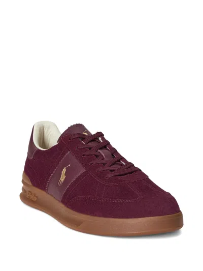 Polo Ralph Lauren Polo Pony Sneakers In Purple